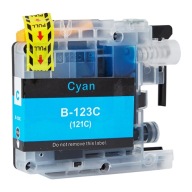 Atrament pre Brother LC123 LC123XL J132W DCP-J152W DCP-J552DW DCP-J752DW azúrová