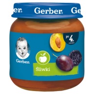 GERBER SUŠENÉ SLIVKY 125G..