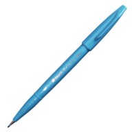 BRUSH Pentel Sign Pen SES15 BLUE popisovacie pero