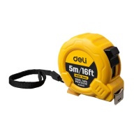 Deli Tools EDL9005Y skladacia páska 5 m / 19 mm žltá