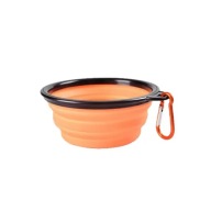 Oranžová cestovná miska pre psa
