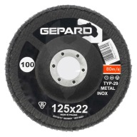 KLAPKOVÝ BRÚSNY KOTÚČ 125x22x100 ZIRKON GEPARD