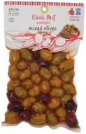 Grécka zmes olív, bez kôstok, pikantná, 250g