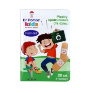 Sada náplastí s obväzom Dr Pomoc 20 ks.