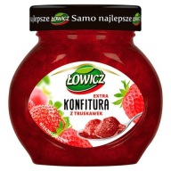 ŁOWICZ Jahodový džem 240g