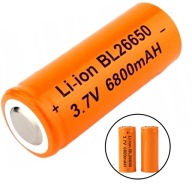 Nabíjateľná batéria Lithium Ion 26650 6800 mAh 3,7 V