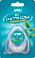 APTEO Voskovaná dentálna niť mätová 50 m