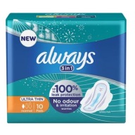 Hygienické vložky s krídelkami Always Ultra Thin Normal 10 kusov