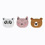 3 X GUMA: plyšový medvedík panda