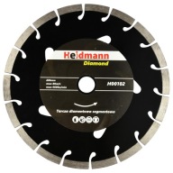 SEGMENTOVANÝ DIAMANTOVÝ KOTÚČ NA REZANIE BETÓNOVÝCH KOCIEK 230 MM 22,2 MM SEGMENT