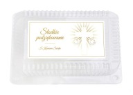 Communion Cake Box Nádoba 22x13,5x6,5 5ks S ŠTÍTOKKOM COMUNION