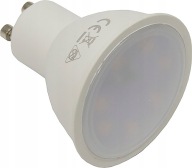 LED ZDROJ GU10 6W 230V 480LM TEPLÉ MATNÉ SKLO
