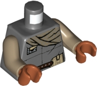 Lego New Torso Star Wars Corps sw1195 Quarren 973pb4649c01