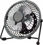 VENTILÁTOR USB ŠTANDARDNÝ KOVOVÝ KANCELÁRSKY STOLNÝ VENTILÁTOR NA STOL