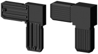 Spojka pre obdĺžnikový profil 30x20mm, stena 2