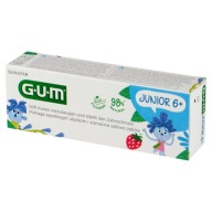GUM Permanentná zubná pasta pre deti Junior 7+ jahoda
