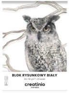 A4/20 biely blok na kreslenie Creatinio TOP-2000