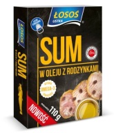 SUMEC V OLEJU S HROZENKAMI 110g USTKA LOSOS