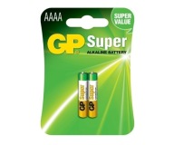 Diaľkové ovládanie 2x GP 25A AAAA 1,5V LR61 alkalická batéria