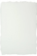 Ručný papier, hladký, biely, A4, 5 listov.