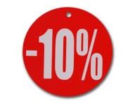 okrúhly štítok CIRCLE FI 24CM -10% CENA DOSKY