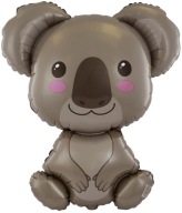 Narodeninový fóliový balónik s medvedíkom koalou 61 cm