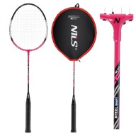 Raketa pre rekreačnú BADMINTON GAME COVER Raketa s obalom