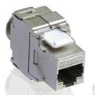 Keystone Cat.6a RJ45 STP zásuvka, bez náradia