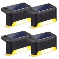 SOLÁRNE ZÁHRADNÉ SCHODISKO LED PRE TERASU VODOTĚSNÉ 4KS