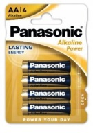 ALKALICKÉ VÝKONNÉ BATÉRIE PANASONIC LR6 AA 1,5V