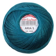 Šnúra ARIA 5 br. tyrkysová 1642 ARIADNA 100g/425m