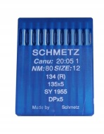 Schmetz ihly 80' 134-35(r) pre stroj s vázaným stehom 10 ks
