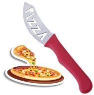 ŠPECIÁLNY OSTRÝ REZACÍ Nôž na PIZZU, NEREZOVÁ OCEL, MODERNÉ ŠVAJČIARSKE