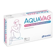Aquavag, vaginálne pesary, 10 kusov