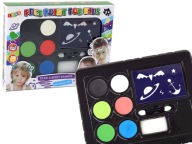 Súprava na líčenie pre deti DIY šablóny na maľovanie na tvár