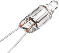 NEON ORANŽOVÁ 65VAC 230V AC 4X10mm sada 5 kusov