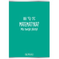 Zápisník A5 so 60 štvorcovými stranami s matematickým cheat sheet