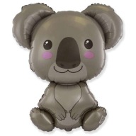 Fóliový balónik KOALA medvedík zvieratká JUNGLE PARTY