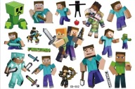 Umývateľné tetovanie pre deti MINECRAFT CG552