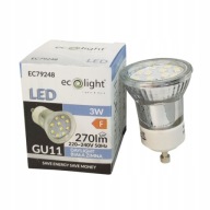 LED ŽIAROVKA GU11 MR11 270 lm 3 W studená biela