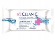 CLEANIC ANTIBACTERIAL vlhčené obrúsky 15 ks