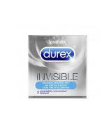 DUREX Neviditeľné kondómy 3 ks