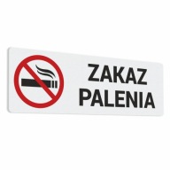 Zákaz fajčenia - nálepka 5x15