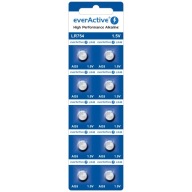 Silné batérie everActive AG5 G5 LR48 LR754 - 10 ks