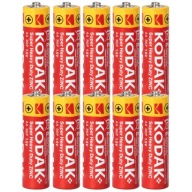 10 x BATÉRIA AA LR6 R6 BATÉRIA KODAK ZINK SUPER HEAVY DUTY TYČKY 10 KS