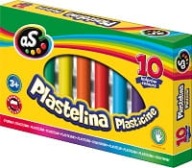Plastelína AS 10 farieb