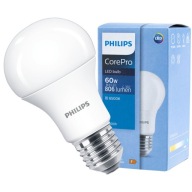 E27 LED žiarovka 8W = 60W 806lm 6500K Cool White CorePRO PHILIPS