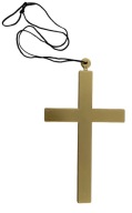 Kríž na šnúrke náhrdelník Priest Nun