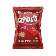 Qool`s proteínové snacky - paprika 120g Glutenex