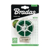 Plochý poťahovaný záhradnícky drôt 50m/2mm + rezačka